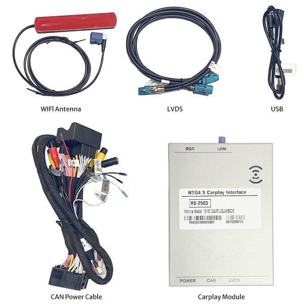 Mercedes Benz Rear View Camera Interface 5.8 7 Inch NTG4.5 Hdmi Multimedia