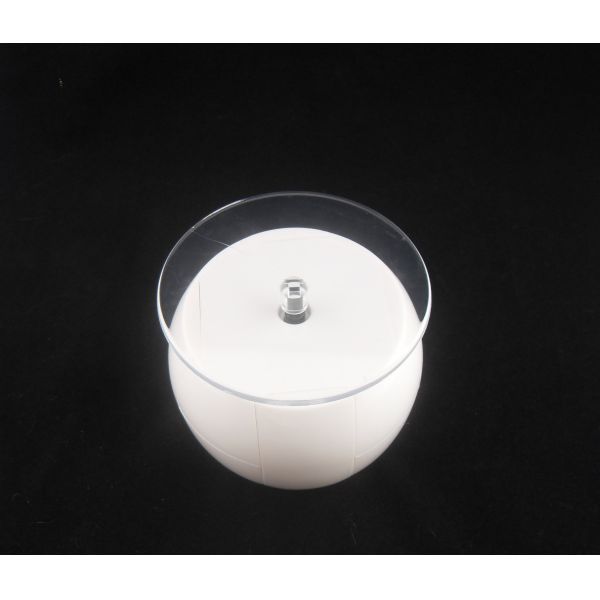 Unique apple shaped sunglasses solar rotary display, can work indoors with competitive price