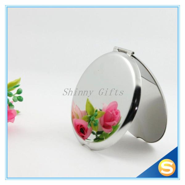 Custom Promotion Stainless Steel Pocket Mirror