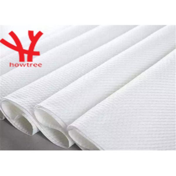 Cross Lapping 100gsm Pure Cotton Spunlace Nonwoven Fabrics