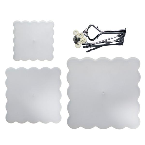 OEM Square Silicone Resin Mold Customized Diy Handmade Epoxy Resin Moulds
