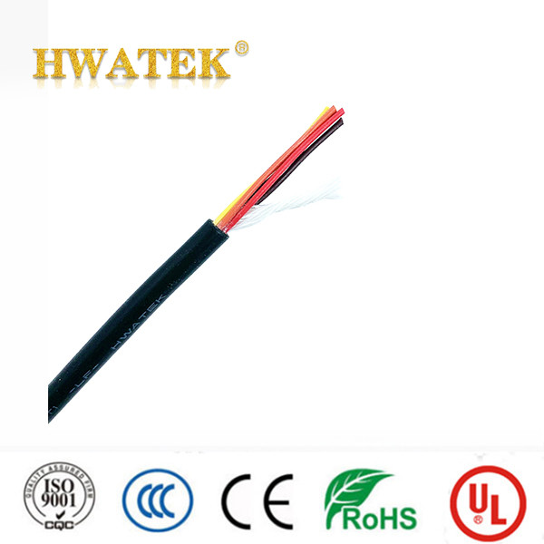 150V Electrical Flexible Cable UL2576 2C X 22AWG ( 7/0.254T ) copper stranded PVC jacket cable