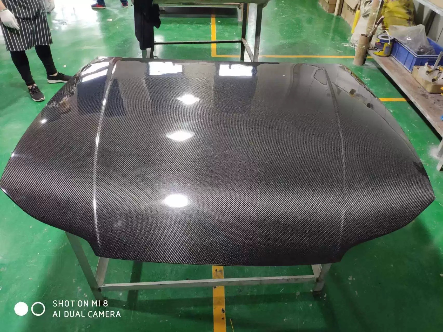 Professional Test Custom Carbon Fiber Hood for Nissan Silvia S15 Modified Hole Hood