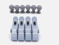 Adult Reusable EKG Suction Electrodes And Limb Clamps, Ag/AgCI, Two Function