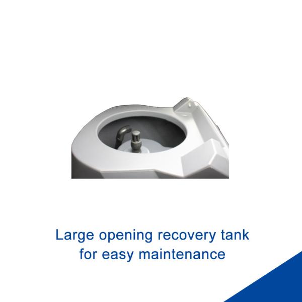 180L Big Recovery Tank Ride On Floor Scrubber PE Material
