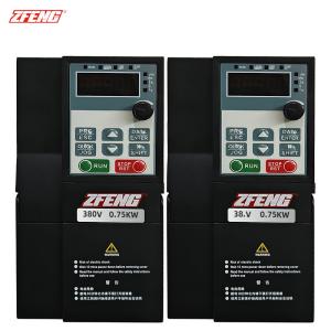 コンパクト 220V 単相から3相のサーボドライブ VFD エネルギー効率の良いモーター制御
