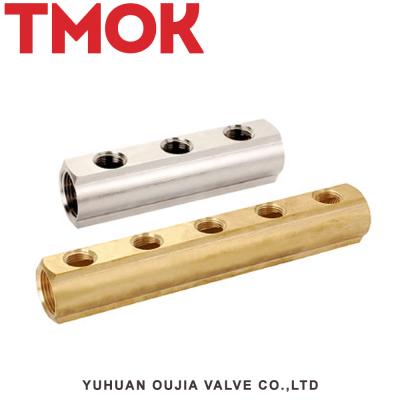 Brass 3 4 5 Port Bar Manifold