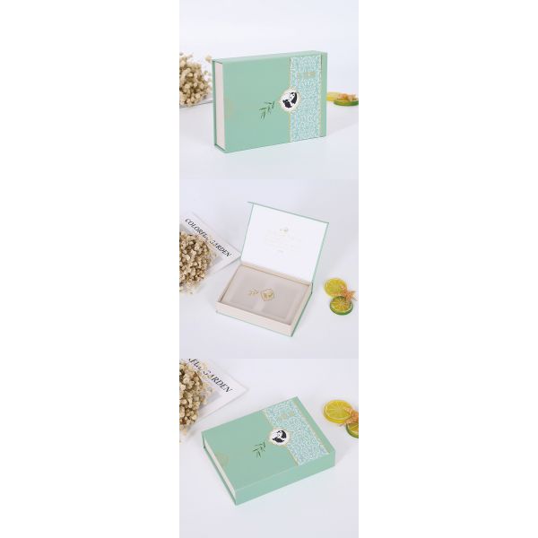 CMYK Printing Glossy Lamination Magnetic Wig Piece Packaging Box