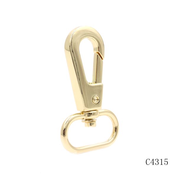 Bag Accessories Quality Metal Snap Hook 26mm Swivel Snap Hook Clip Keychain Hardware