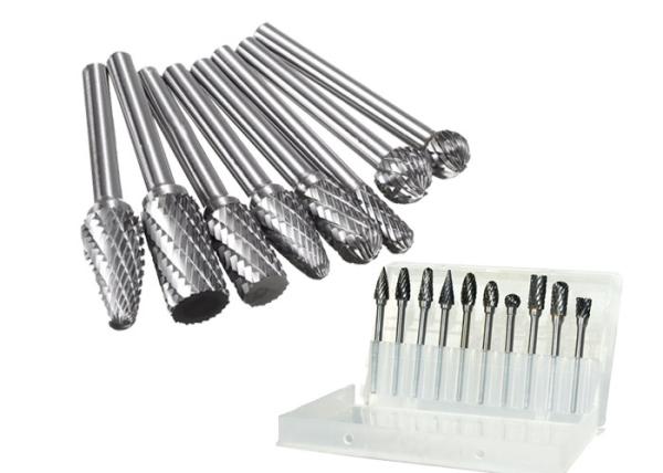 Sturdy Carbide Grinding Burrs , Single Cut Carbide Burr For Aluminum