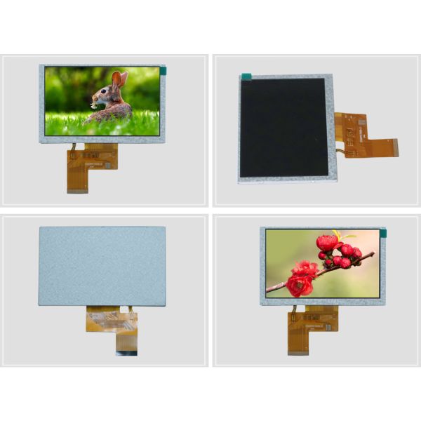 5 Inch Industrial TFT LCD Module - Wide Temp Resistant (70℃/-20℃ Tested) with RGB Data Bus