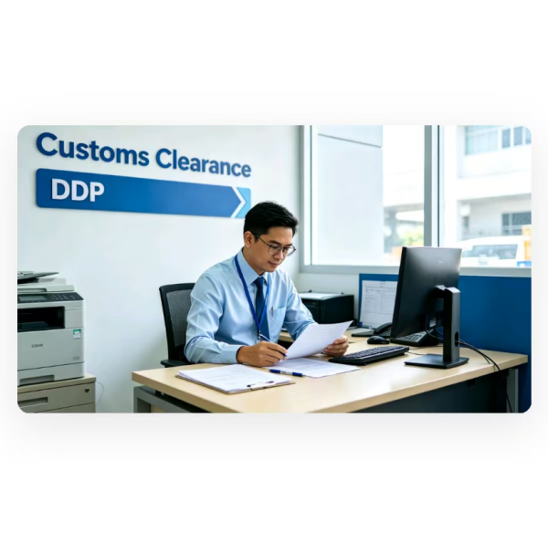 DDP Door To Door Land Transport Logistics Service For General Goods