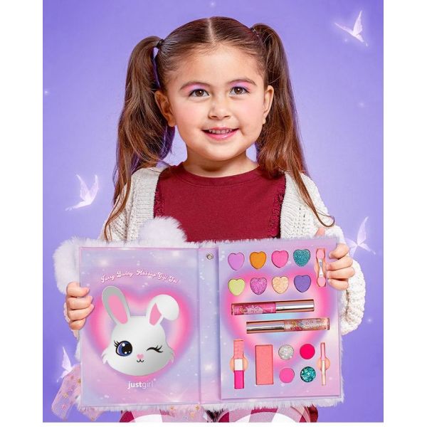 Skin Friendly Kids Play Makeup Kit With Lip Gloss Eye Shadow Palette Customizable