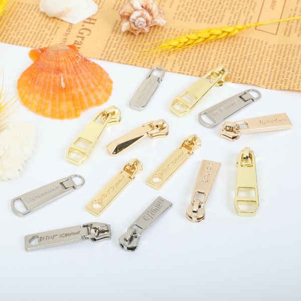 Слайдеров молнии металла антиквариата сумок молния золота ссадины латунных анти- вытягивает ODM