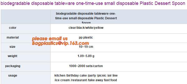 biodegradable disposable tableware essential housewares kitchenware household dollar tree one-time-use cheap dessert for