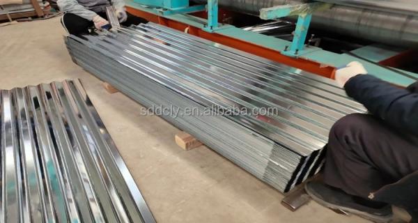 Fornecimento Z30-275g RAL Chapa de metal de telhado de cor/Chapa de aço ondulado/Aço galvanizado