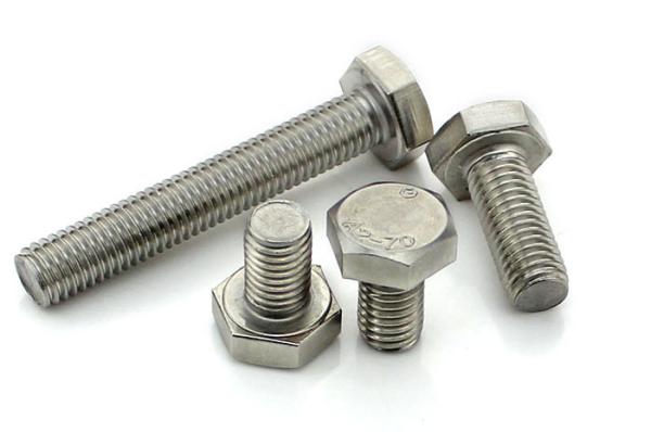 Carbon Steel Metric Hex Head Cap Screw 4.8 8.8 Grade DIN933 DIN931 16mm - 70mm Length