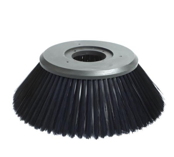 260mm Plate diameter* 500mm Cleaning Width Black PBT Wire Road Sweeper Side Brush
