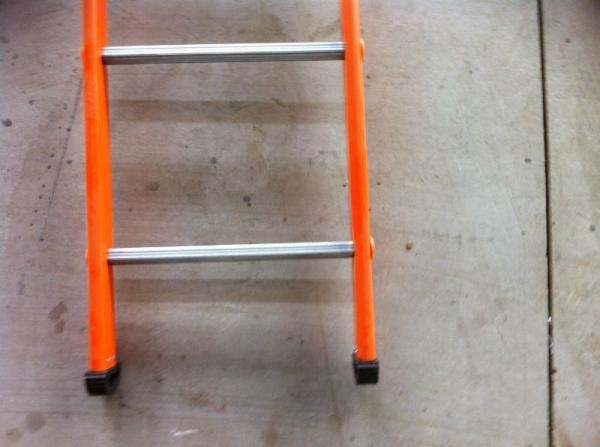 Scaffolding Single Straight Industrial Aluminium Ladders Multi Purpose