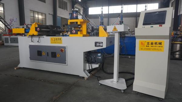 SG40NC Pipe End Forming Machine Four Station Operation For 2 Inch Steel Pipe Shrinking