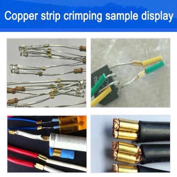 Joint Silent Electric Mute Copper Belt Crimp Machine for 50kg Load and 2.0mm Strip