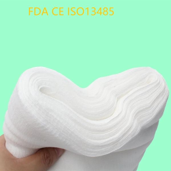 White Sterile 100% Cotton Absorbent Gauze Roll Jumbo Gauze Roll For South Africa Local Suppliers
