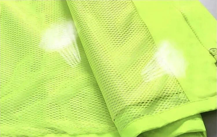 Reflective Raincoat, Classic Raincoat Waterproof Hi Vis Reflective Long Rain Jacket ANSI Class 3 Yellow, 4X-Large