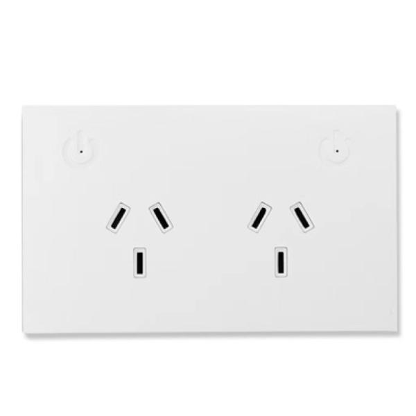 IOS Zigbee In Wall Outlet AC 220V Smart Plug Alexa AU UK EU US
