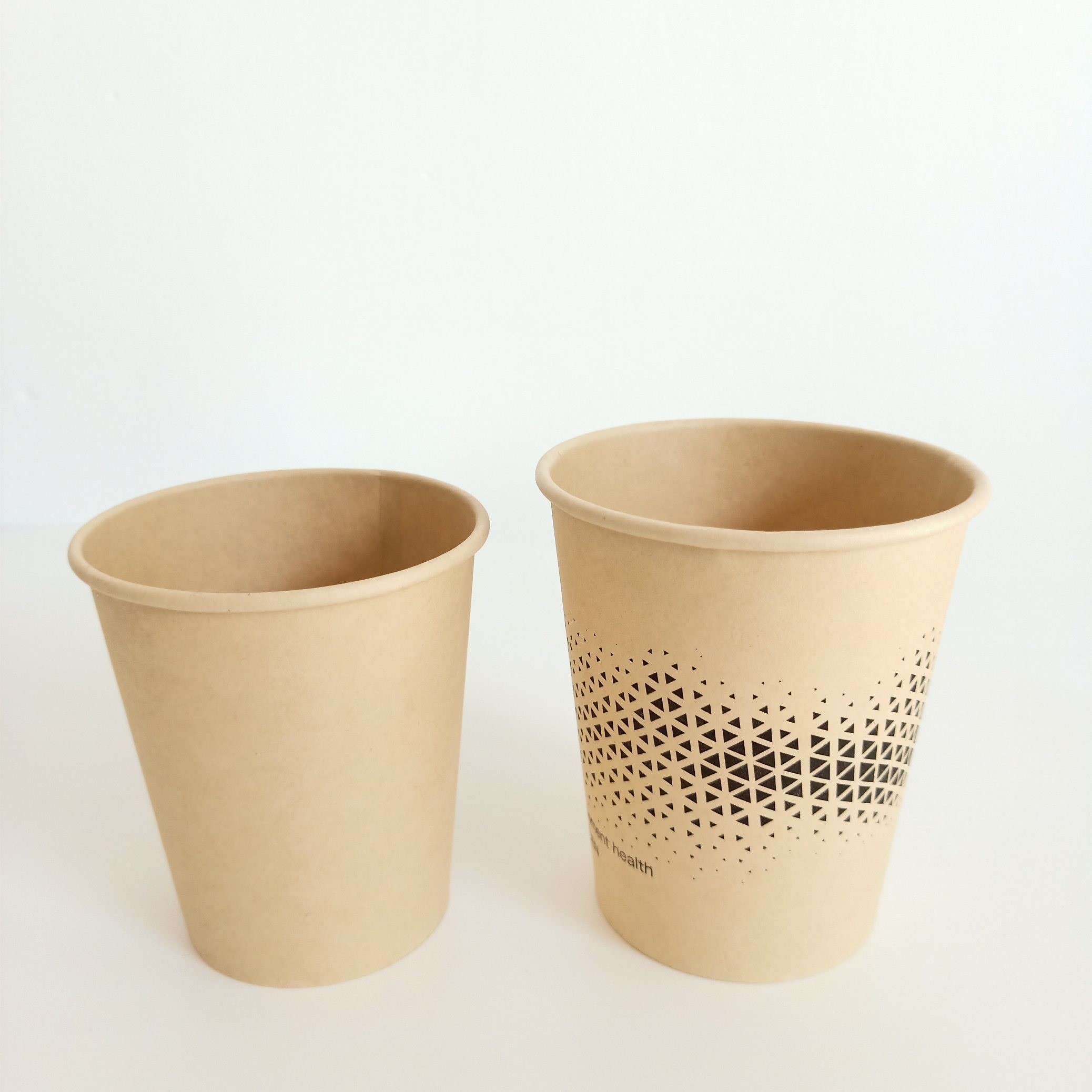 300g Single Wall Paper Cup for Hot Drinks Creative Style Hot Cup Paper Disposable Cup