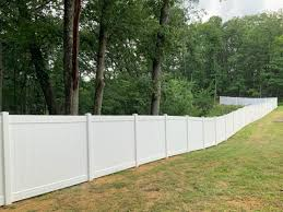 High Quality 6 Feet White PVC Fence Wear-Resistant Outdoor Decorative Privacy Panels UV Protection Garden Backyard Barrier