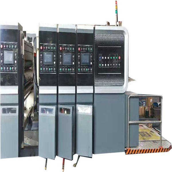 High Quality And Low Price Cardboard 4 Colors Flexo Ink Printing Slotting Die-cutter Machine