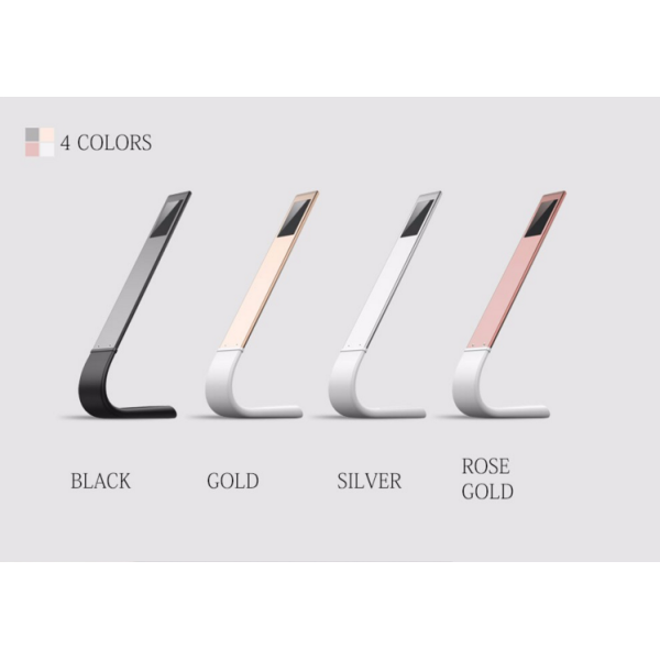 Flexible 4 levels touch control dimmable led table light,eye protected rechareable led desk lamp