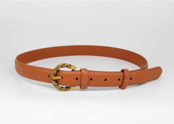 2.5cm Width Women's Fashion Leather Belts For Pants Shorts