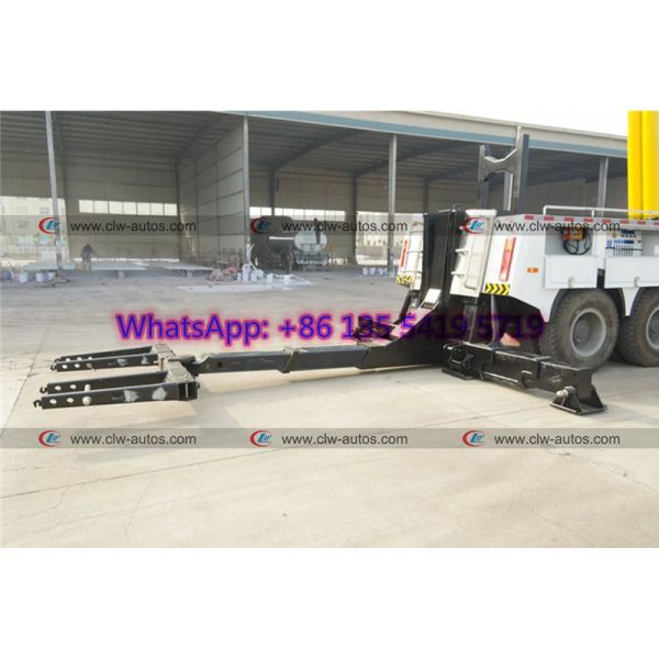 HOWO 8X4 371HP 420HP camión de auxilio Tow Truck de la rotación de 360 grados