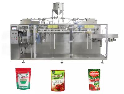 O pimentão 60ppm de Kechup põe manteiga o saquinho 1500ml de sal da máquina de empacotamento