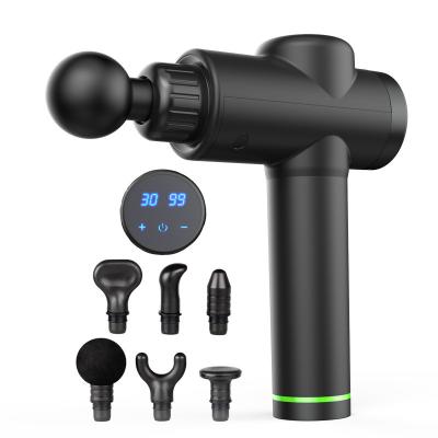 Massager Handheld quieto multifuncional da percussão 2000mAh