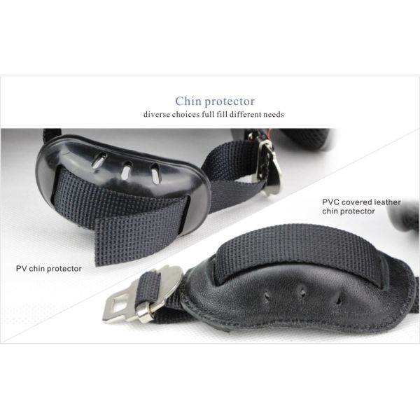 Шлем бунта плоского забрала полиции анти-/шлем боя с протектором Чин защитной маски