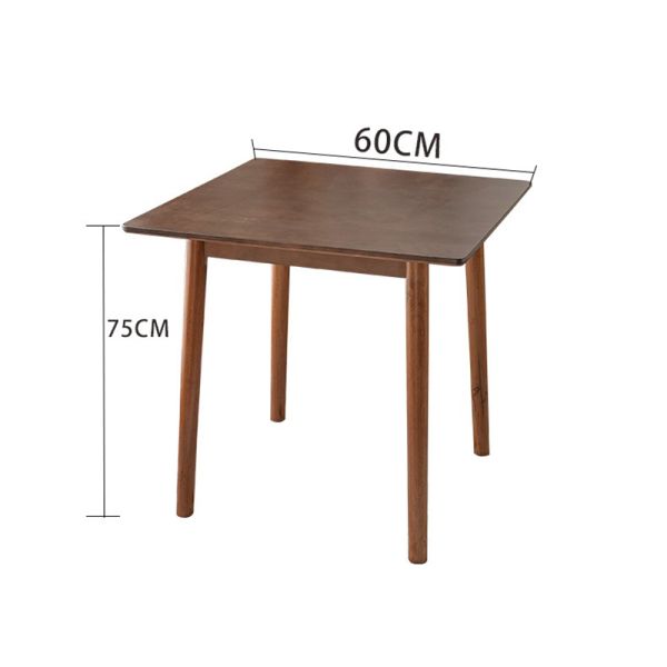 Solid Wood Dining Table for Modern Nordic Restaurant in Home Furniture Dining Room