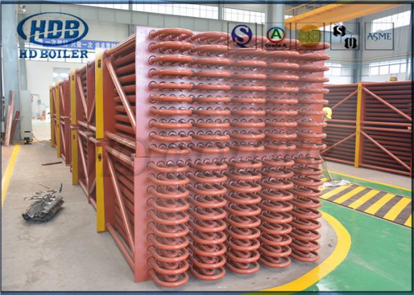 CFB Boiler Serpentine Tube Economiser Heat Exchanger For Coal Fired Power Station