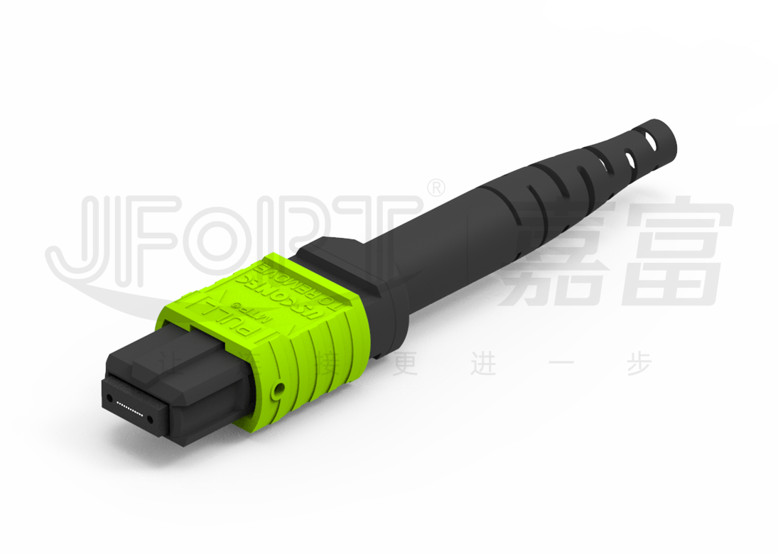 12 гибкий провод полярности b Aqua кабеля мультимодных 50/125 3.0mm LSZH хобота ядра MPO