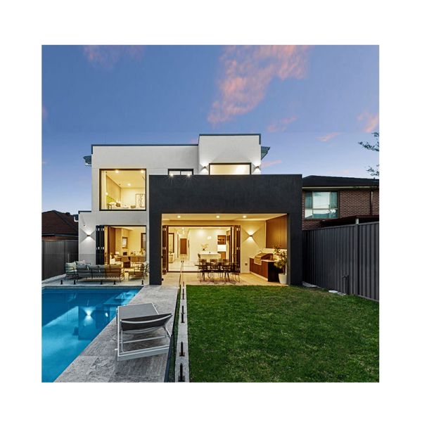 2 Bedroom Prefab House With Customized Size And EPS/Rock Wool/PU Sandwich Panel Roof