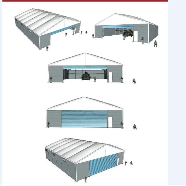 Large Curve Tent / Curved Tent / Hanger Tent for temporary / parking / Storage