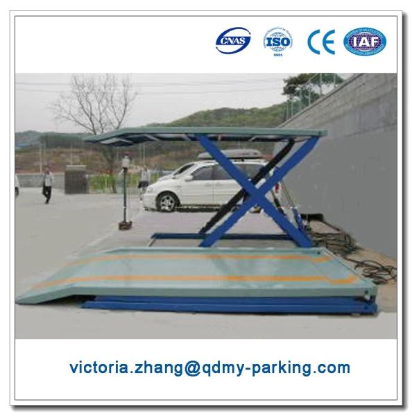 Scissor 2 Level Parking Lift Car Elevator Parking System Hydraulic Multipark