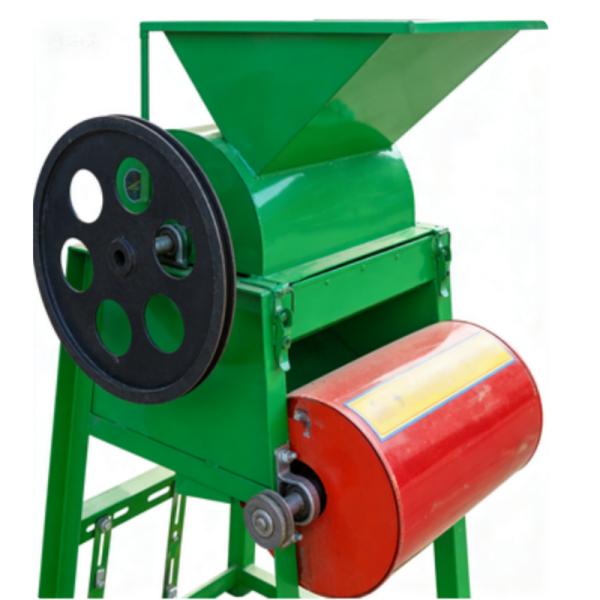 Portable Peanut Sheller Machine Carbon Steel Nut Cracker Machine For Farm Processing