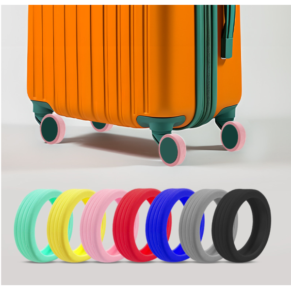 Silicone Luggage Wheel Protective Covers for Improved Durability and Performance