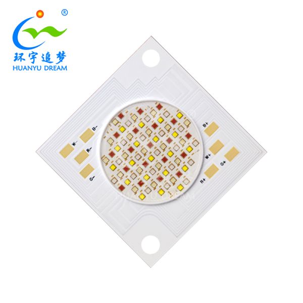 Цвет СИД RGBW 4 COB с высоким CRI Dimmable в 1 φ26mm 200W 100W 20W 10W