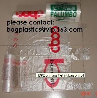 Compostable Trash Bags biodegradable custom logo printed, Carrier Punch Hole Handle Shopping Plastic Die Cut Bag