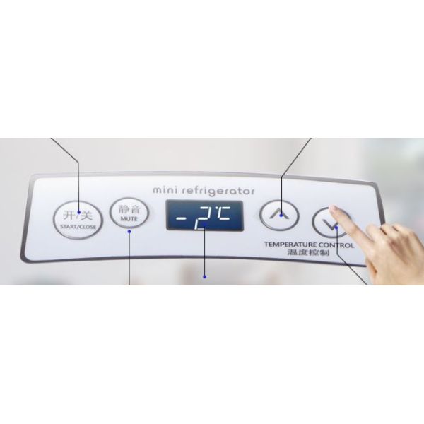 0.35 Cubic Feet 10 Litre Mini Fridge 12V For Vehicle