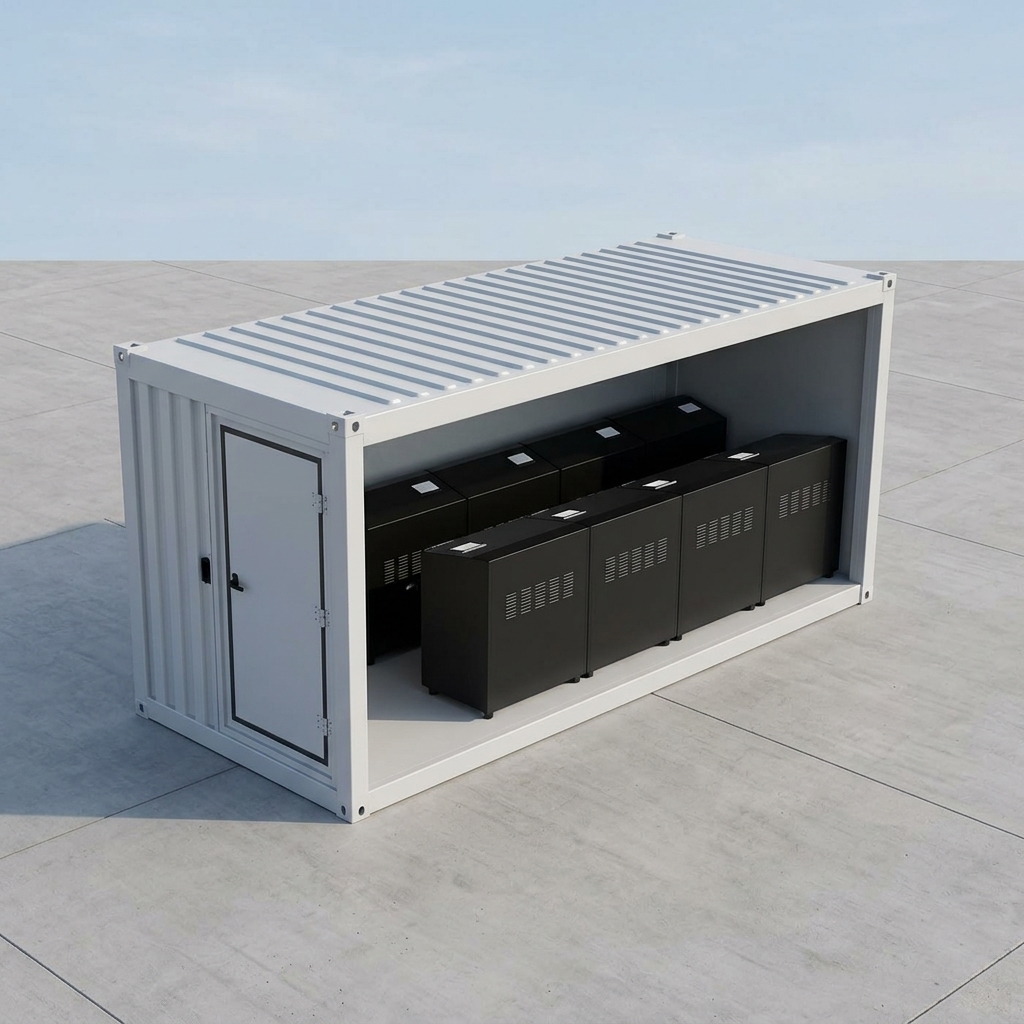 40ft Single Phase Immersion Cooling Container Data Center 1.2MW 12 Tanks ODM