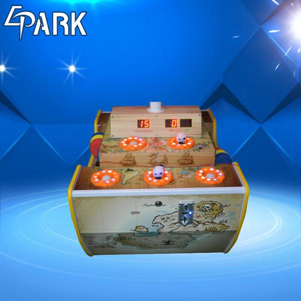 2 Player Coin Operated Arcade Machines Pirate Captin Hit Hammer Game